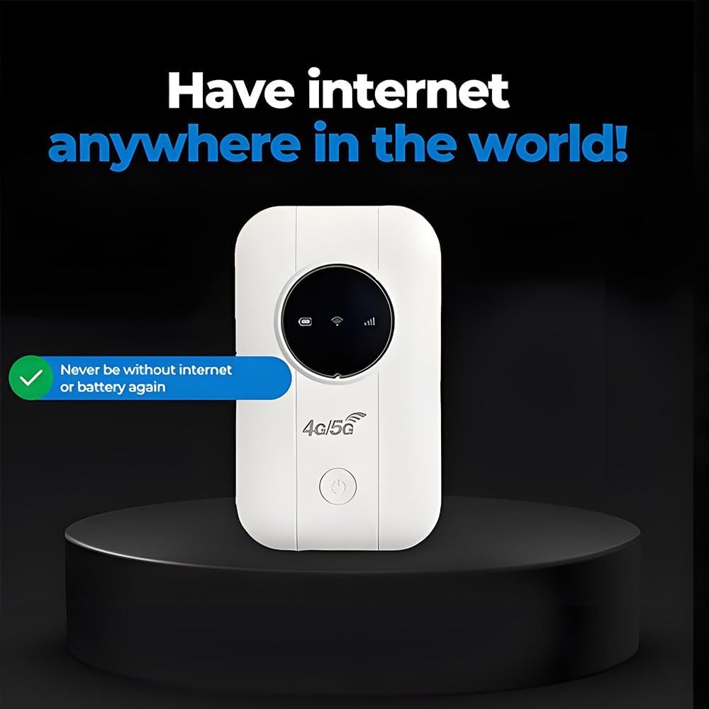 PulseNet™ – Bärbar WiFi, Alltid och Överallt