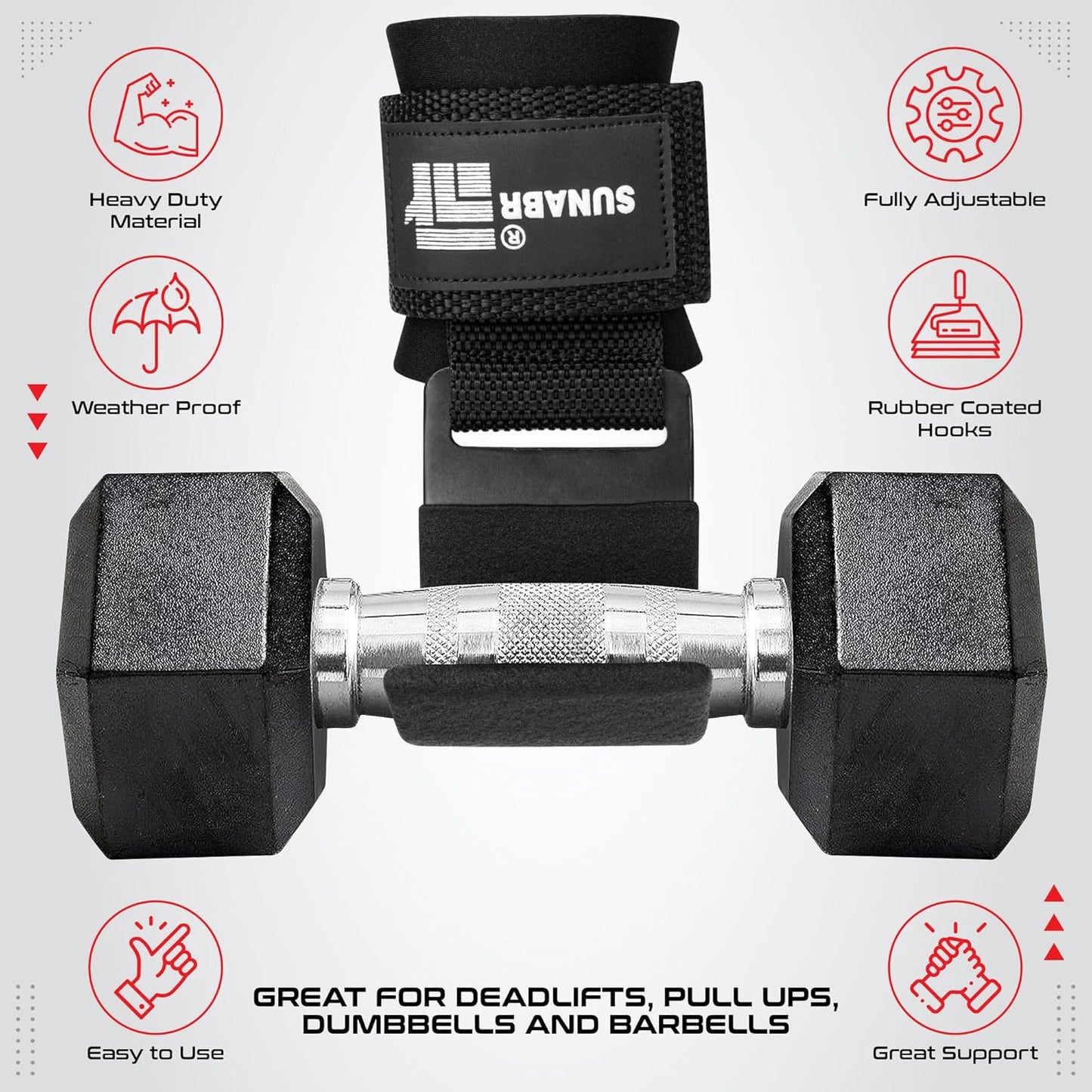IronGrip™ Lifting Hooks – Maximal grepp. Minimal ansträngning.
