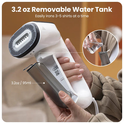 Steamify™ – Kraftfull klädsteamer för hemmet & resan