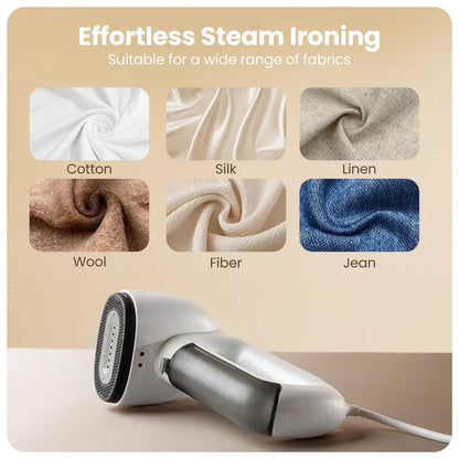 Steamify™ – Kraftfull klädsteamer för hemmet & resan