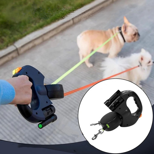 DogSync™️ – Perfekt kontroll över två hundar samtidigt