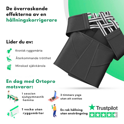 OrthoPro™ – För en rak rygg och smärtfri hållning