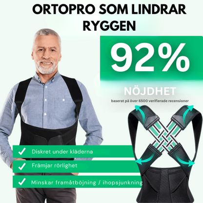 OrthoPro™ – För en rak rygg och smärtfri hållning