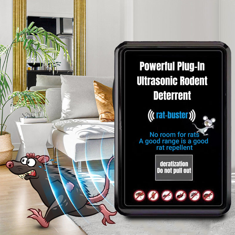 SilentGuard™ – Smart Ultraljudsskrämma för Skadedjur