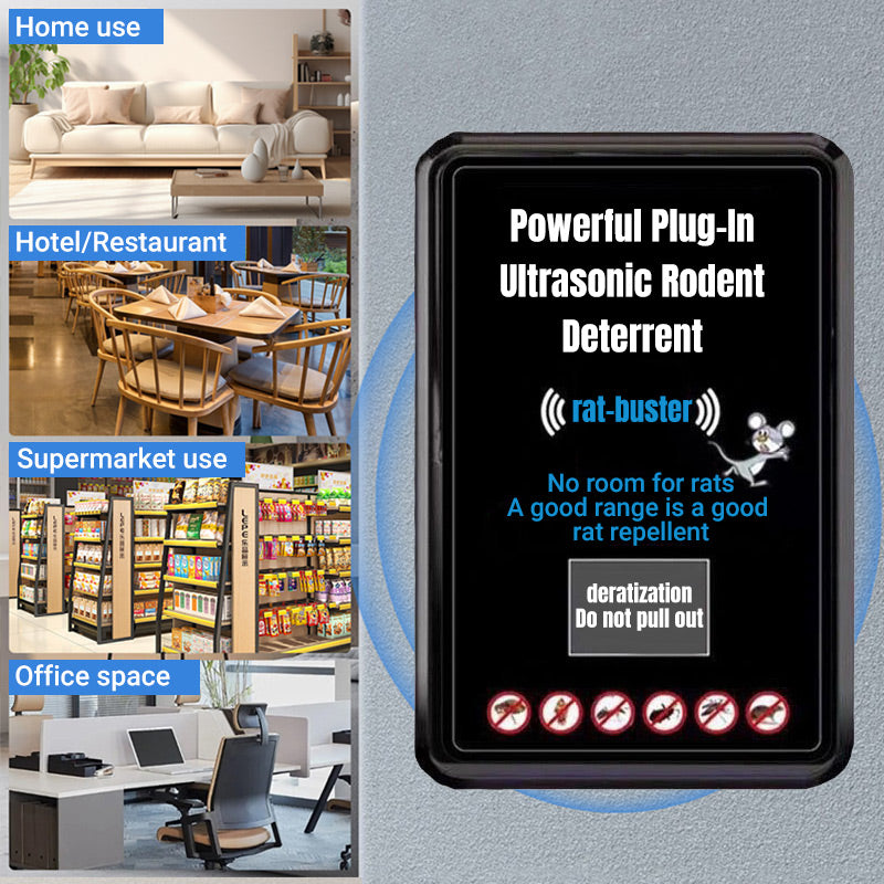 SilentGuard™ – Smart Ultraljudsskrämma för Skadedjur